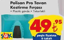 POLİSAN PRO TAVAN KESTİRME FIRÇASI POLİSAN PRO TAVAN KESTİRME FIRÇASI